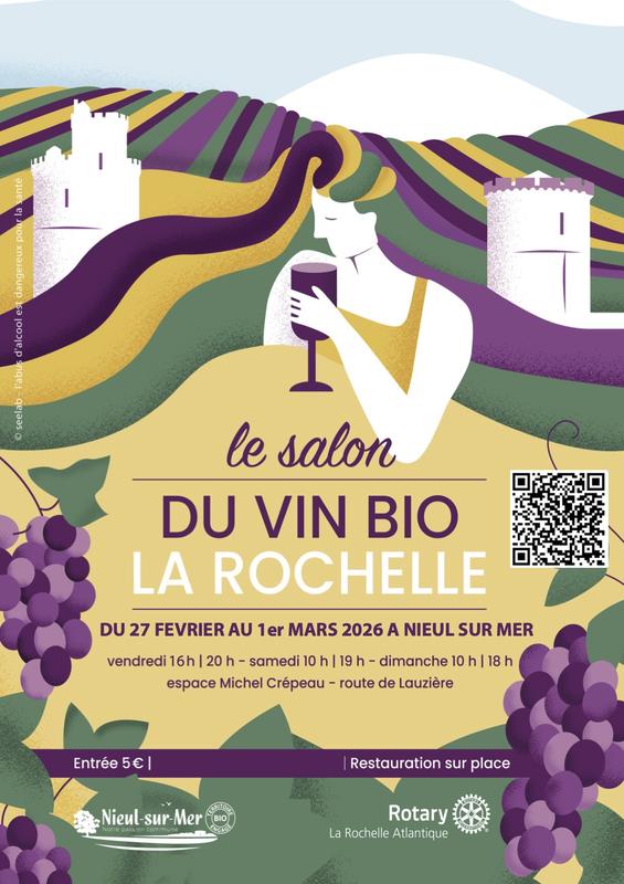 Salon du Vin Bio la Rochelle - Nieul sur Mer