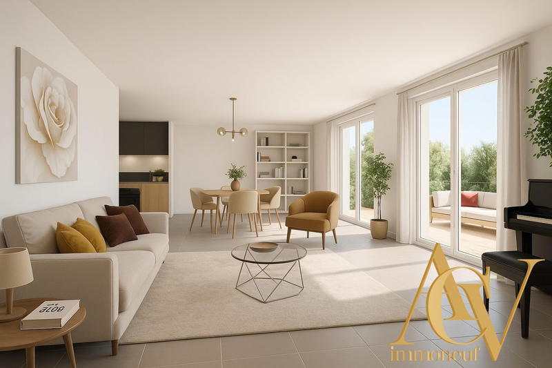 Appartement - 94 m² - 4 pièces