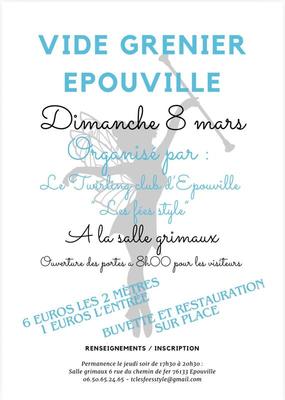 Vide grenier du twirling club les fées style