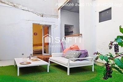 Maison de village - 100 m² - 4 pièces