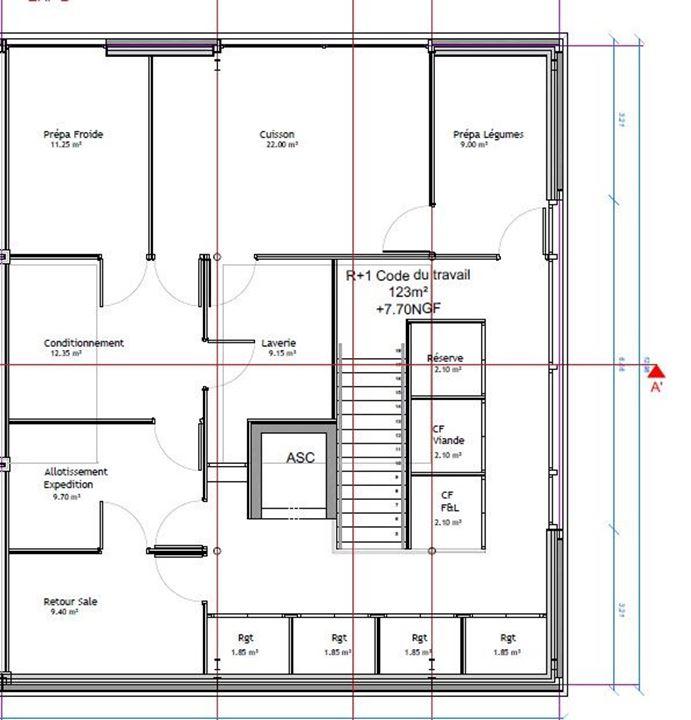 Local commercial - 250 m² - 15 pièces
