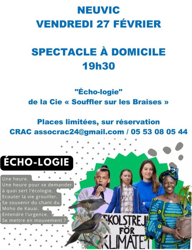 Spectacle à domicle : "Echo-logie"