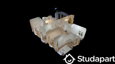 Chambre - 67 m² - 1 pièce