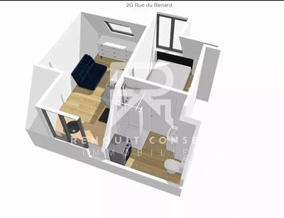 Appartement - 26 m² - 1 pièce