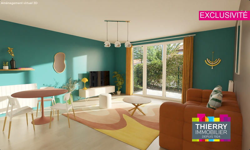 Appartement - 45 m² - 2 pièces