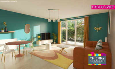 Appartement - 45 m² - 2 pièces