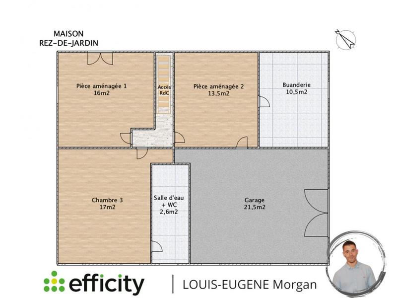 Maison - 117 m² - 6 pièces