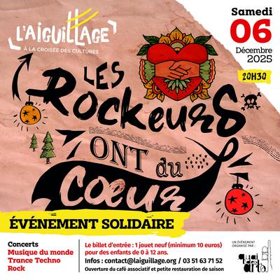Les rockeurs ont du coeur