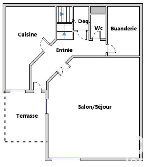 Maison de ville - 103 m² - 4 pièces