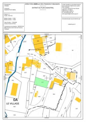 Terrain constructible - 576 m²