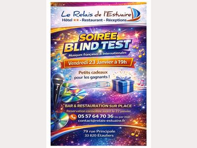 Soirée Blind Test au relais de l'estuaire