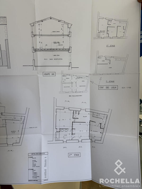 Maison ancienne - 183 m² - 8 pièces