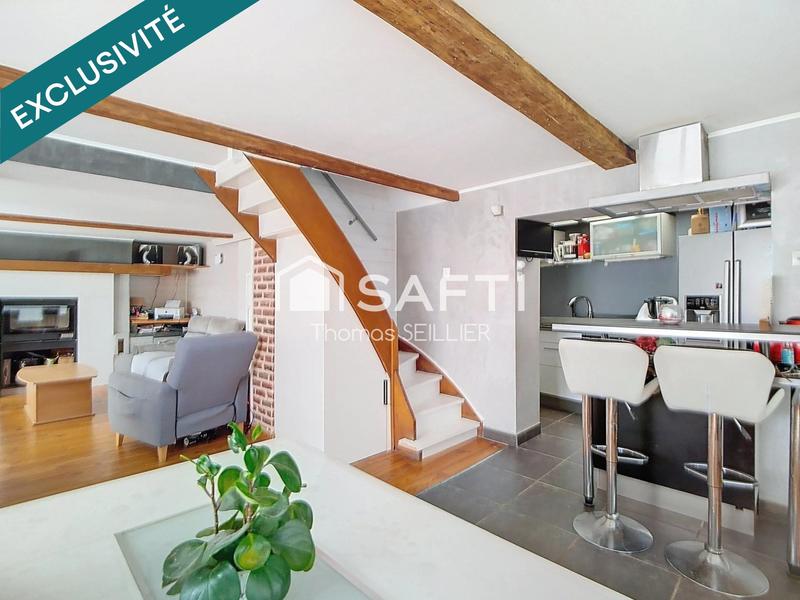 Maison - 88 m² - 3 pièces