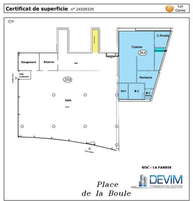 Local commercial - 208 m²