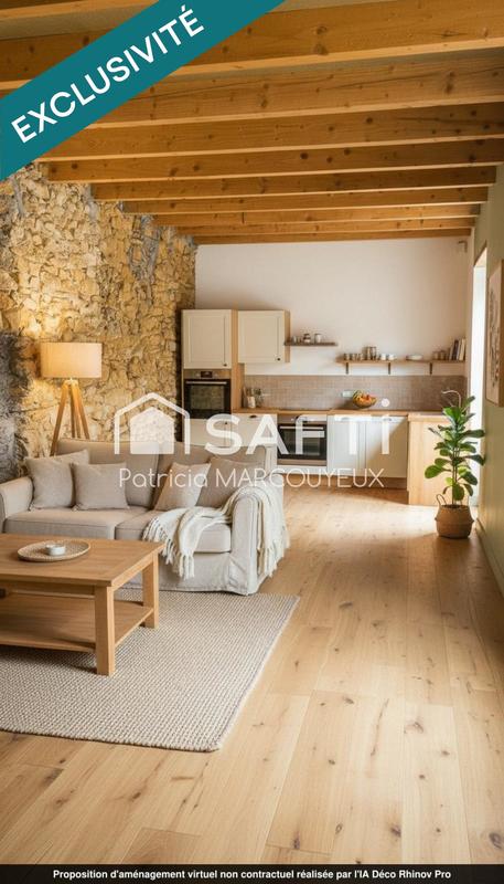 Maison - 70 m² - 3 pièces