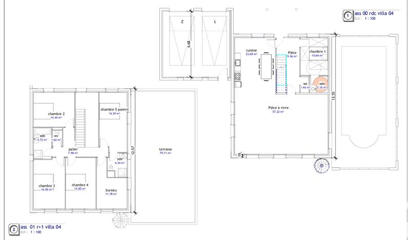 Maison - 200 m² - 8 pièces