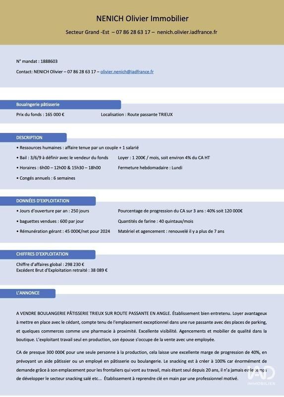 Local commercial - 350 m²