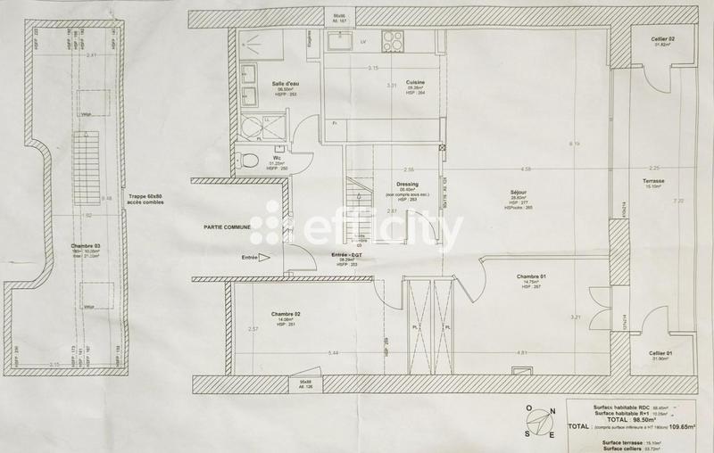 Appartement - 108 m² - 4 pièces