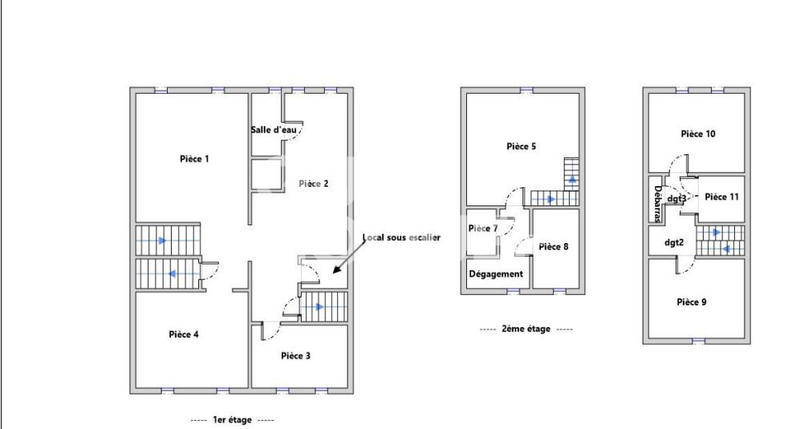 Immeuble - 335 m² - 9 pièces