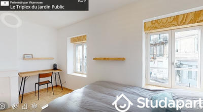 Chambre - 20 m² - 1 pièce