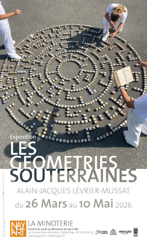 Exposition "Les Géométries Souterraines" Alain-Jacques Lévrier-Mussat