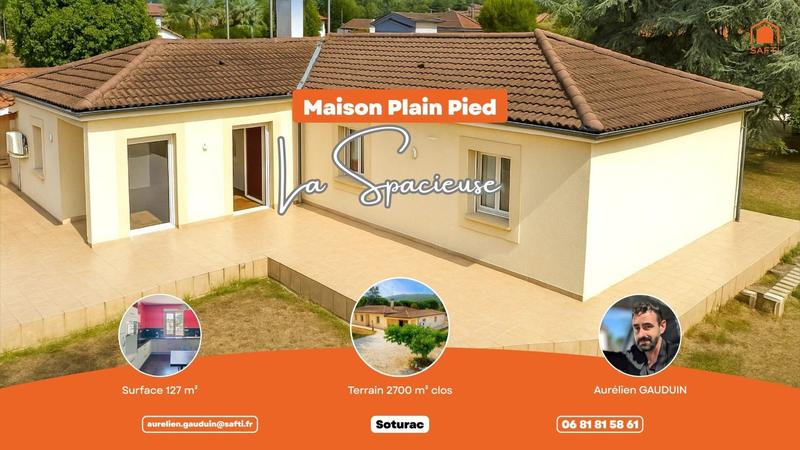 Maison - 127 m² - 5 pièces