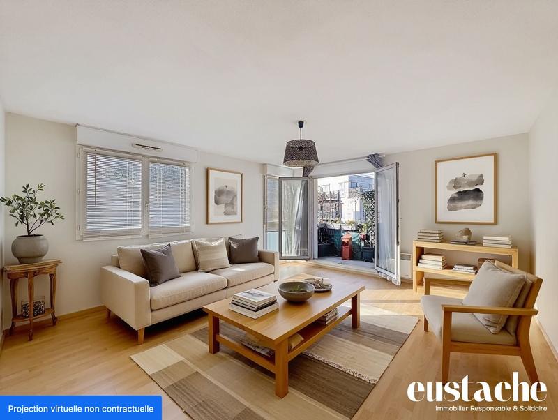 Appartement - 60 m² - 3 pièces