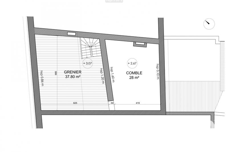 Maison de ville - 200 m² - 7 pièces