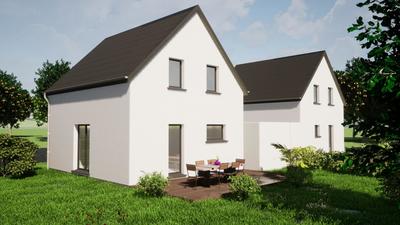 Maison - 85 m² - 5 pièces