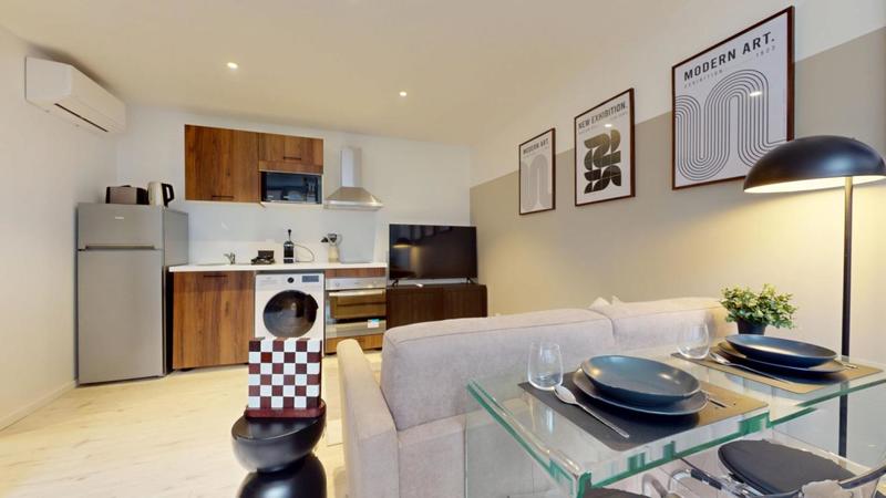 Studio - 21 m² - 2 pièces