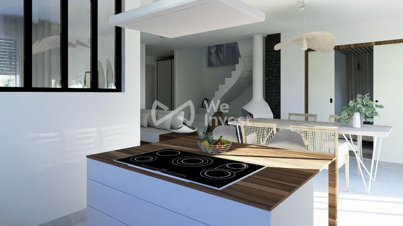 Maison contemporaine - 103 m² - 5 pièces