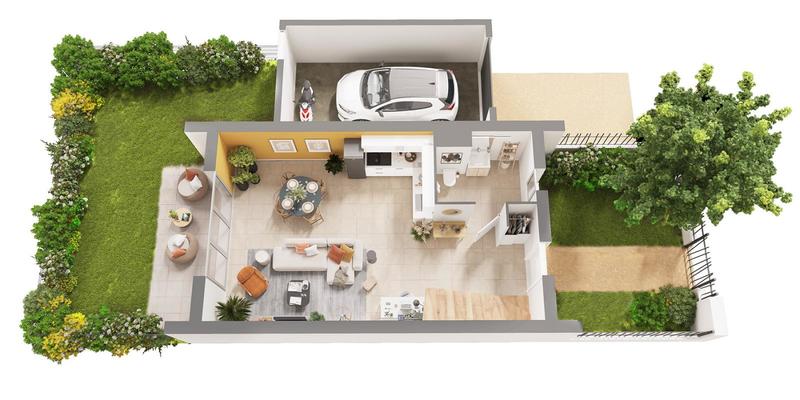 Maison - 86 à 94 m² - 4 pièces