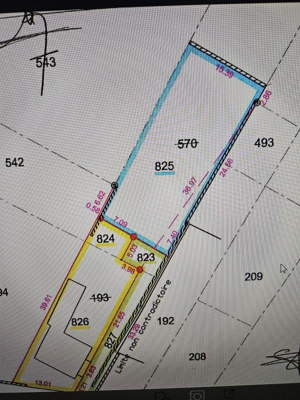 Terrain constructible - 673 m²