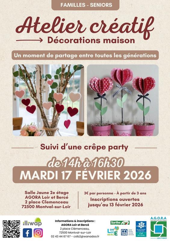 Atelier créatif - Décorations maison
