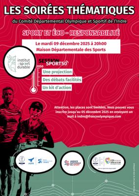 Les soirées thématiques du Comité départemental olympique et sportif de l'Indre
