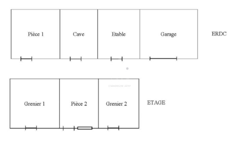 Maison - 80 m² - 3 pièces