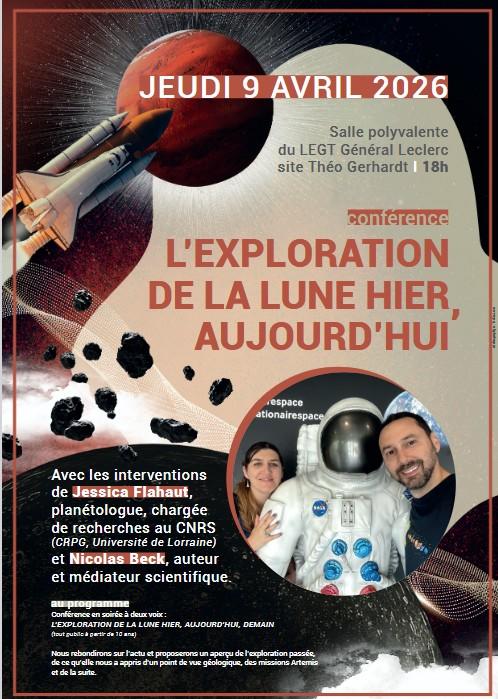 Conférence : l'exploration de la Lune