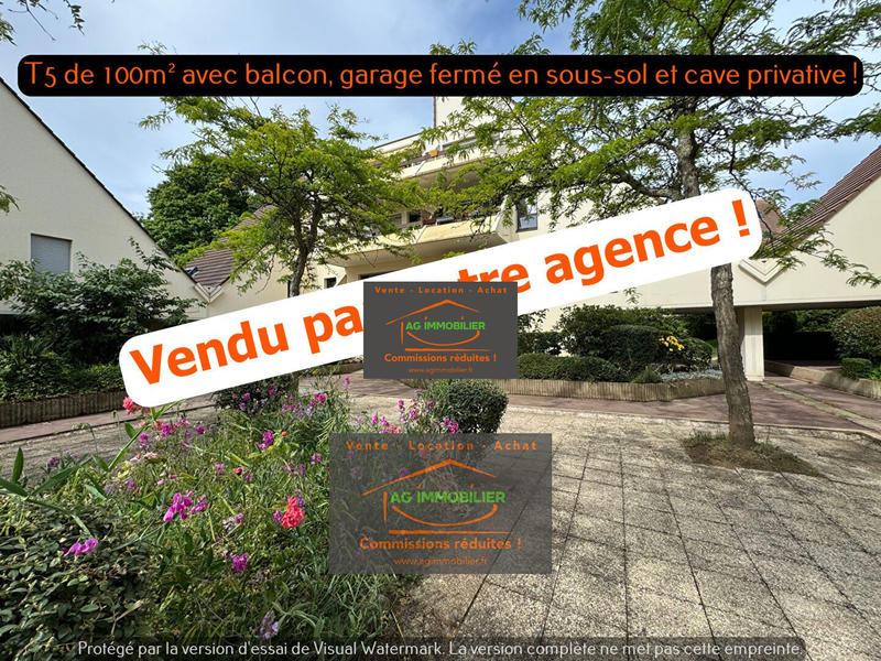 Appartement - 100 m² - 5 pièces