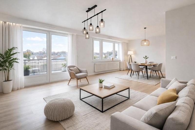 Appartement - 84 m² - 3 pièces