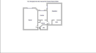 Appartement - 30 m² - 2 pièces