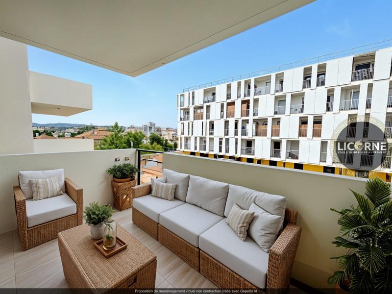 Appartement - 43 m² - 2 pièces