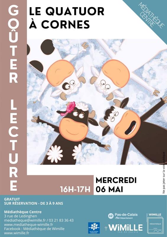 Goûter - lecture : le Quator à cornes