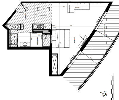 Appartement - 29 m² - 1 pièce