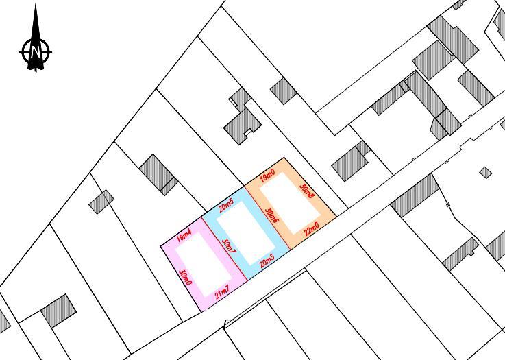 Terrain constructible - 620 m²