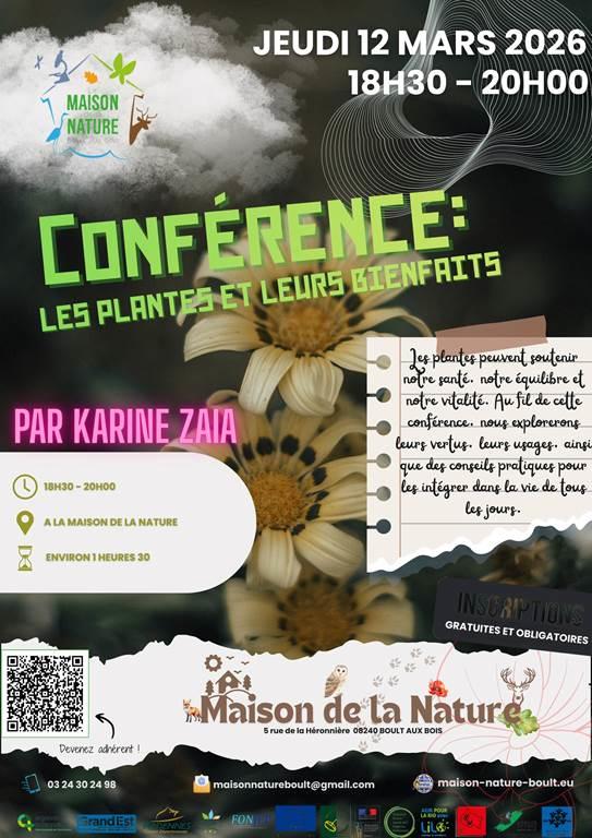 Conférence "Les plantes et leurs bienfaits"