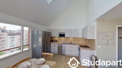 Chambre - 61 m² - 1 pièce