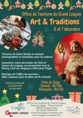 Art et traditions - Saint-Nicolas et exposition vente de boules de Noël