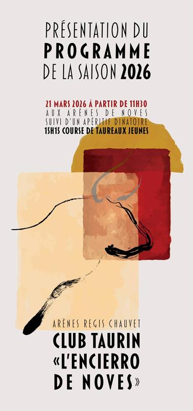 Présentation de la saison Taurine 2026 - Club Taurin l'Encierro