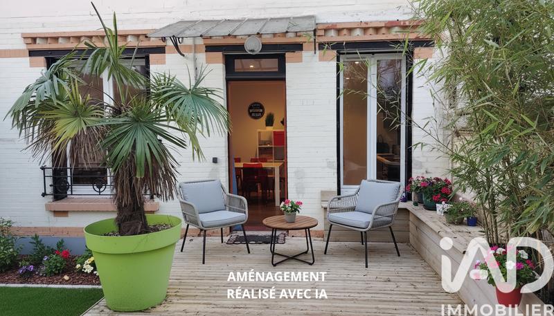 Maison - 65 m² - 3 pièces