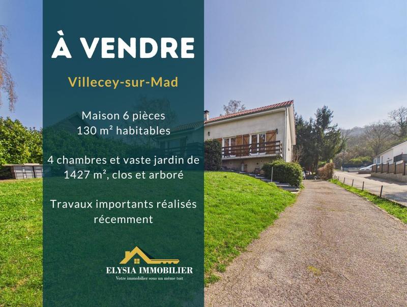 Maison - 130 m² - 6 pièces